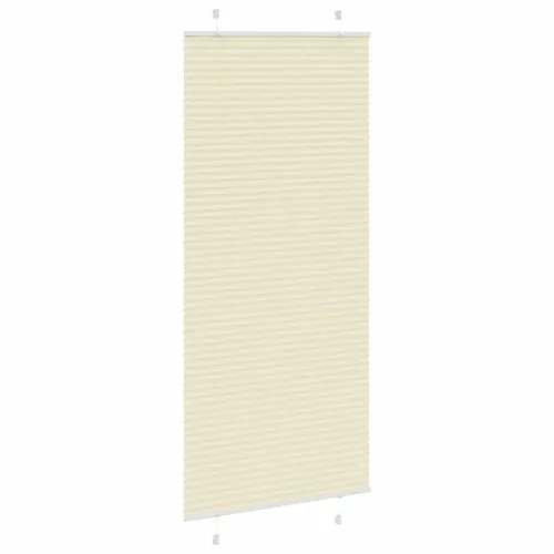 Pliszírozott redőny krém 95x200 cm szövetszélesség 94,4 cm