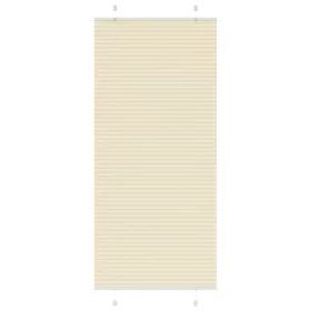   Pliszírozott redőny krém 100x200 cm szövetszélesség 99,4 cm