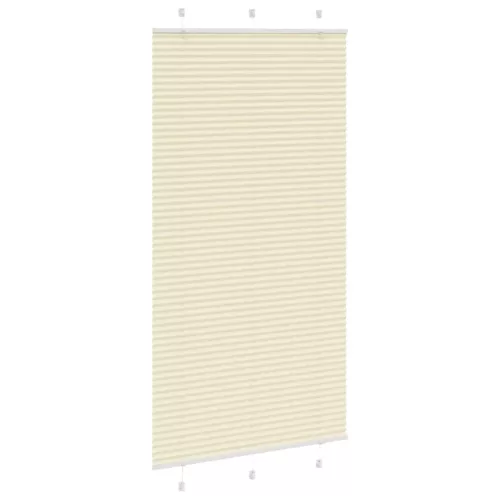 Pliszírozott redőny krém 110x200 cm szövetszélesség 109,4 cm
