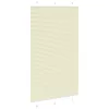 Pliszírozott redőny krém 120x200 cm szövetszélesség 119,4 cm