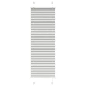   Pliszírozott redőny világosszürke 40x100 cm szövetszélesség