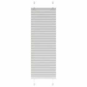   Pliszírozott redőny világosszürke 45x100 cm szövetszélesség