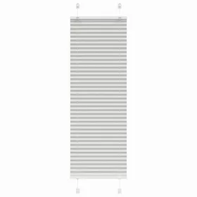   Pliszírozott redőny világosszürke 50x100 cm szövetszélesség