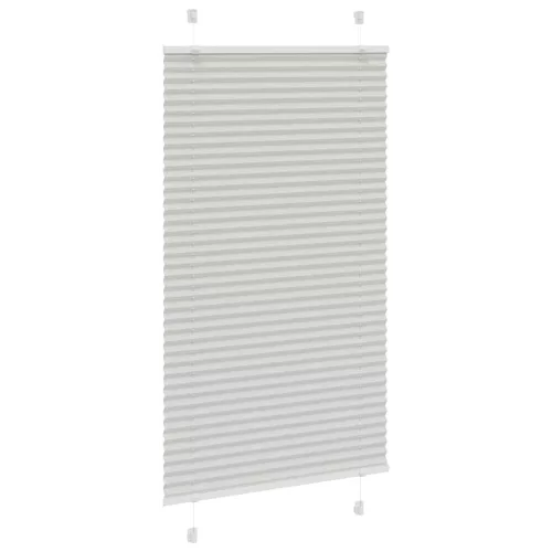 Pliszírozott redőny világosszürke 70x100 cm szövetszélesség