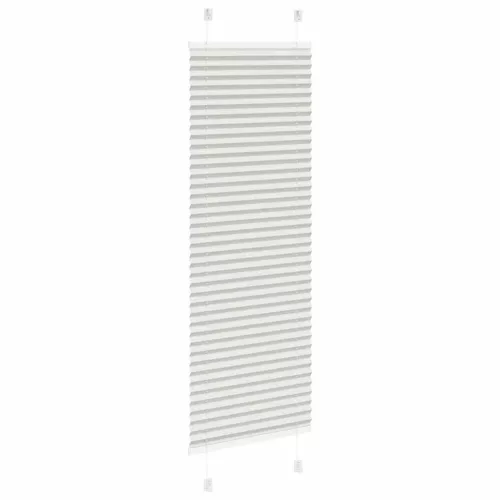 Pliszírozott redőny világosszürke 40x150 cm szövetszélesség