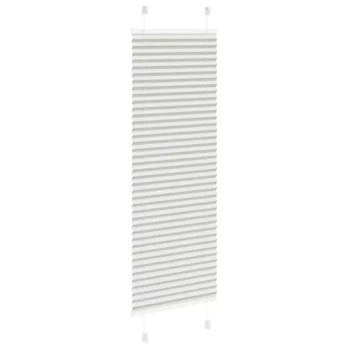 Pliszírozott redőny világosszürke 45x150 cm szövetszélesség