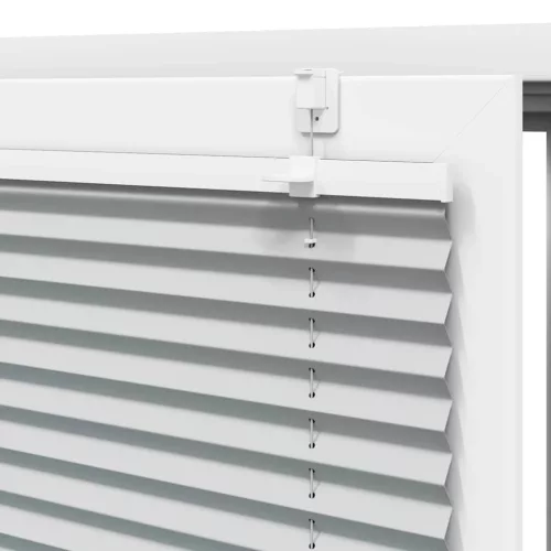 Pliszírozott redőny világosszürke 95x150 cm szövetszélesség
