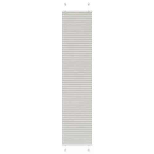 Pliszírozott redőny világosszürke 50x200 cm szövetszélesség