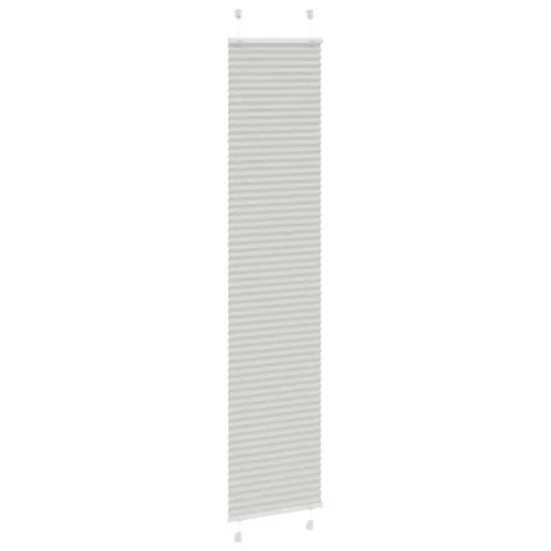 Pliszírozott redőny világosszürke 50x200 cm szövetszélesség