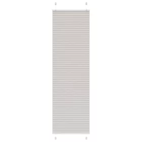   Pliszírozott redőny világosszürke 60x200 cm szövetszélesség