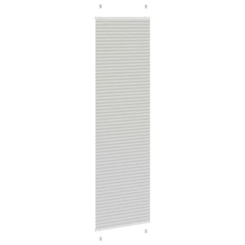 Pliszírozott redőny világosszürke 60x200 cm szövetszélesség