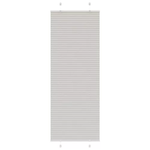 Pliszírozott redőny világosszürke 70x200 cm szövetszélesség
