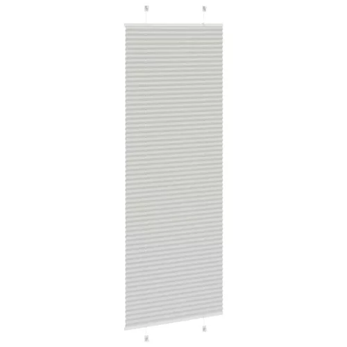 Pliszírozott redőny világosszürke 70x200 cm szövetszélesség