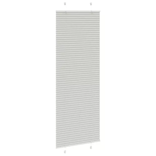 Pliszírozott redőny világosszürke 80x200 cm szövetszélesség