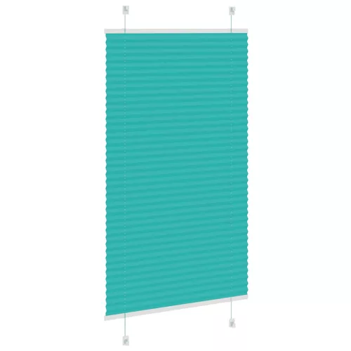Pliszírozott redőny Benzinzöld 70x100 cm szövetszélesség