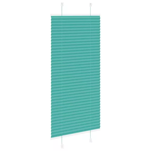 Pliszírozott redőny Benzinzöld 55x150 cm szövetszélesség