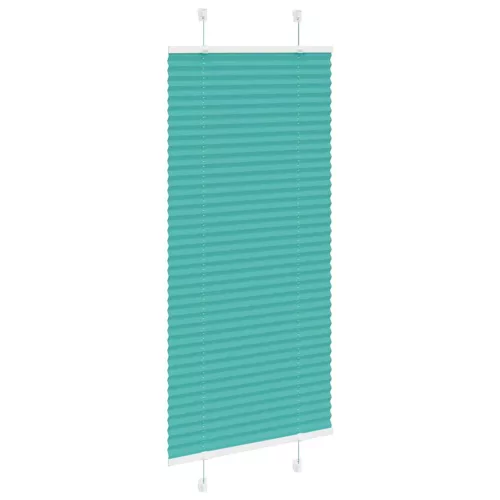 Pliszírozott redőny Benzinzöld 65x150 cm szövetszélesség