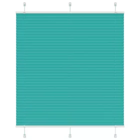   Pliszírozott redőny Benzinzöld 120x150 cm szövetszélesség