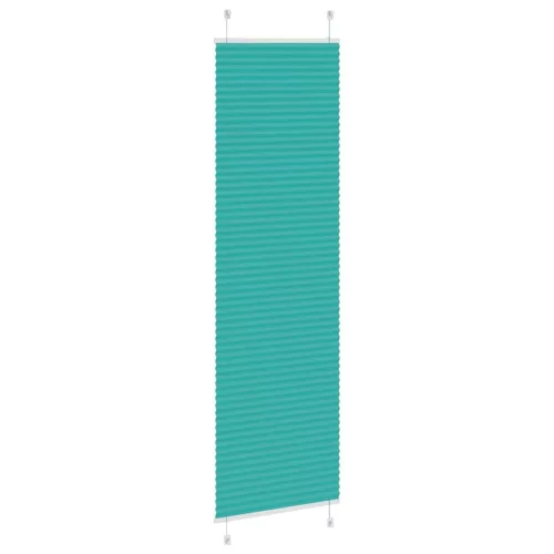 Pliszírozott redőny Benzinzöld 65x200 cm szövetszélesség