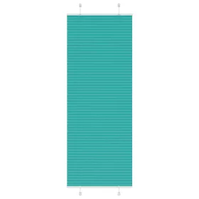   Pliszírozott redőny Benzinzöld 75x200 cm szövetszélesség