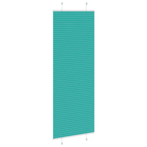 Pliszírozott redőny Benzinzöld 75x200 cm szövetszélesség