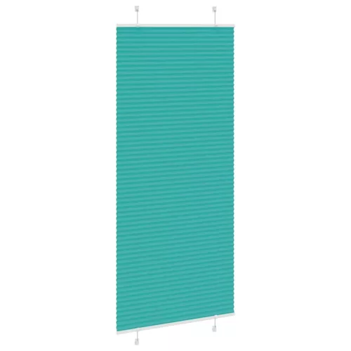 Pliszírozott redőny Benzinzöld 85x200 cm szövetszélesség