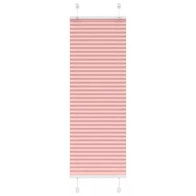   Pliszírozott redőny rózsaszín 40x100 cm szövetszélesség 39,4 cm