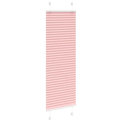 Pliszírozott redőny rózsaszín 50x150 cm szövetszélesség 49,4 cm