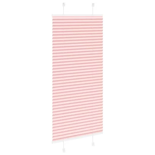 Pliszírozott redőny rózsaszín 60x150 cm szövetszélesség 59,4 cm
