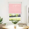 Pliszírozott redőny rózsaszín 80x150 cm szövetszélesség 79,4 cm