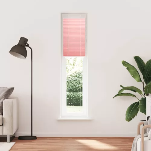 Pliszírozott redőny rózsaszín 40x200 cm szövetszélesség 39,4 cm