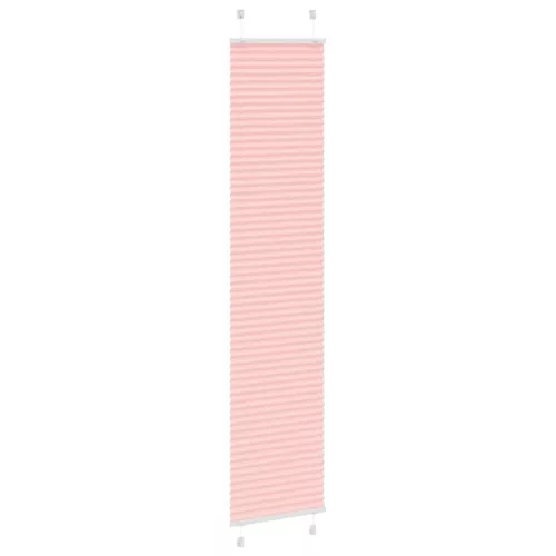 Pliszírozott redőny rózsaszín 45x200 cm szövetszélesség 44,4 cm