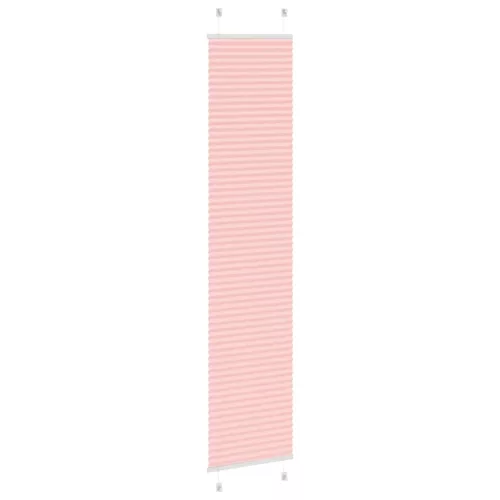 Pliszírozott redőny rózsaszín 50x200 cm szövetszélesség 49,4 cm