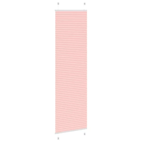 Pliszírozott redőny rózsaszín 55x200 cm szövetszélesség 54,4 cm