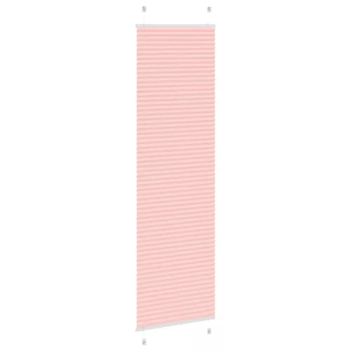 Pliszírozott redőny rózsaszín 60x200 cm szövetszélesség 59,4 cm
