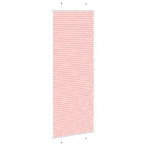 Pliszírozott redőny rózsaszín 70x200 cm szövetszélesség 69,4 cm