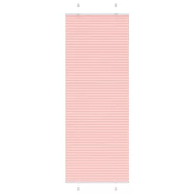   Pliszírozott redőny rózsaszín 75x200 cm szövetszélesség 74,4 cm