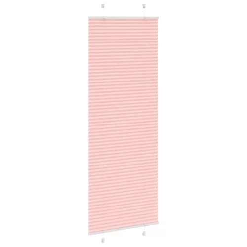 Pliszírozott redőny rózsaszín 80x200 cm szövetszélesség 79,4 cm