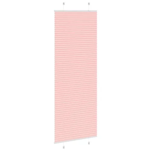 Pliszírozott redőny rózsaszín 80x200 cm szövetszélesség 79,4 cm