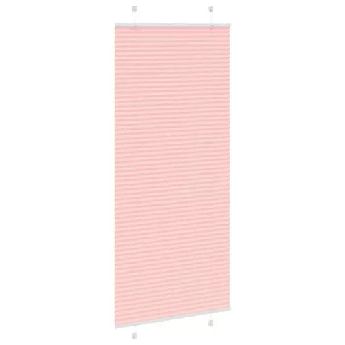 Pliszírozott redőny rózsaszín 90x200 cm szövetszélesség 89,4 cm