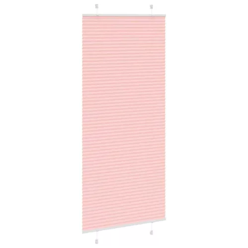 Pliszírozott redőny rózsaszín 100x200 cm szövetszélesség 99,4cm