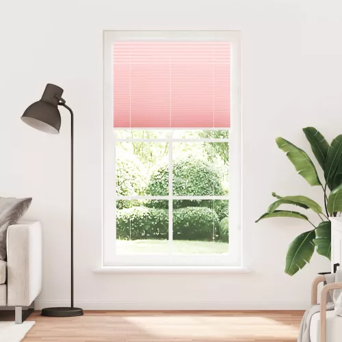 Pliszírozott redőny rózsaszín 105x200cm szövetszélesség 104,4cm