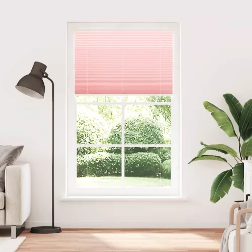 Pliszírozott redőny rózsaszín 120x200cm szövetszélesség 119,4cm