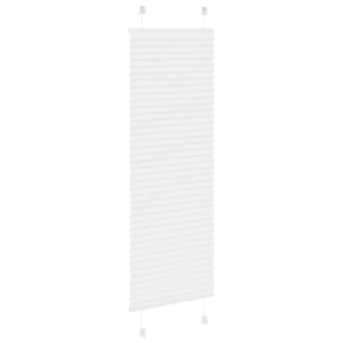 Pliszírozott redőny Fehér 40x100 cm szövetszélesség 39,4 cm