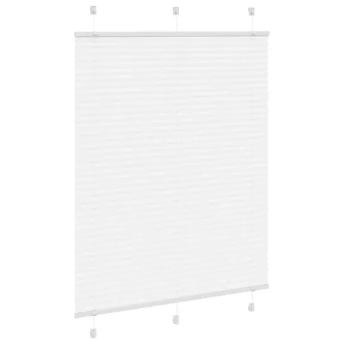 Pliszírozott redőny Fehér 105x100cm szövetszélesség 104,4cm