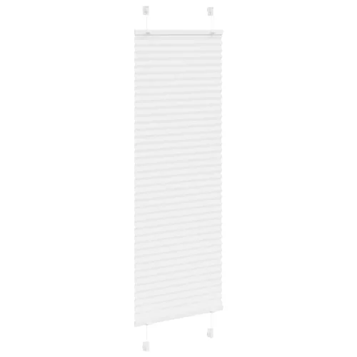 Pliszírozott redőny Fehér 40x150 cm szövetszélesség 39,4 cm