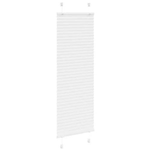 Pliszírozott redőny Fehér 45x150 cm szövetszélesség 44,4 cm