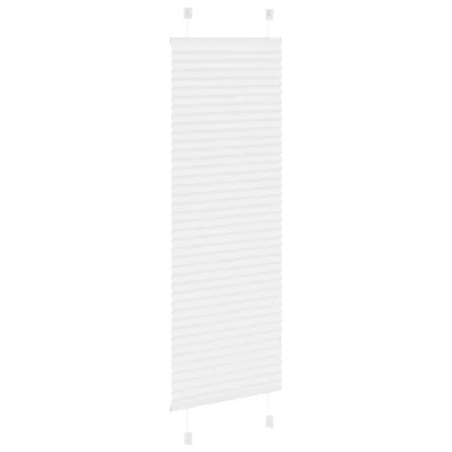 Pliszírozott redőny Fehér 50x150 cm szövetszélesség 49,4 cm