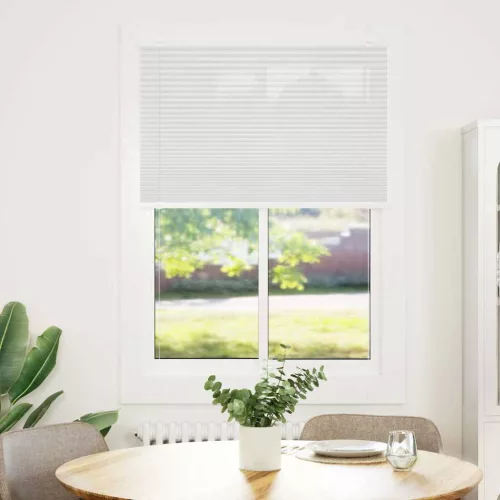 Pliszírozott redőny Fehér 100x150 cm szövetszélesség 99,4cm
