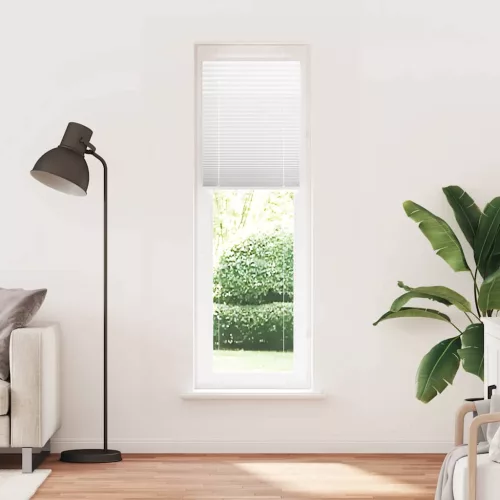 Pliszírozott redőny Fehér 65x200 cm szövetszélesség 64,4 cm